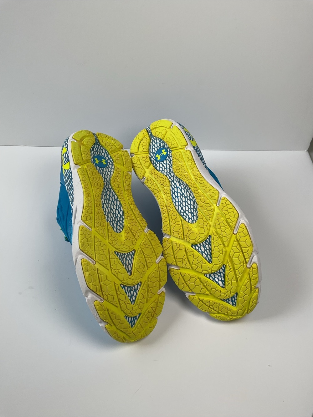 Under Armour Phantom Running Shoes Blue Youth 6Y Fits Women 7.5-8 Athletic - Picture 8 of 10